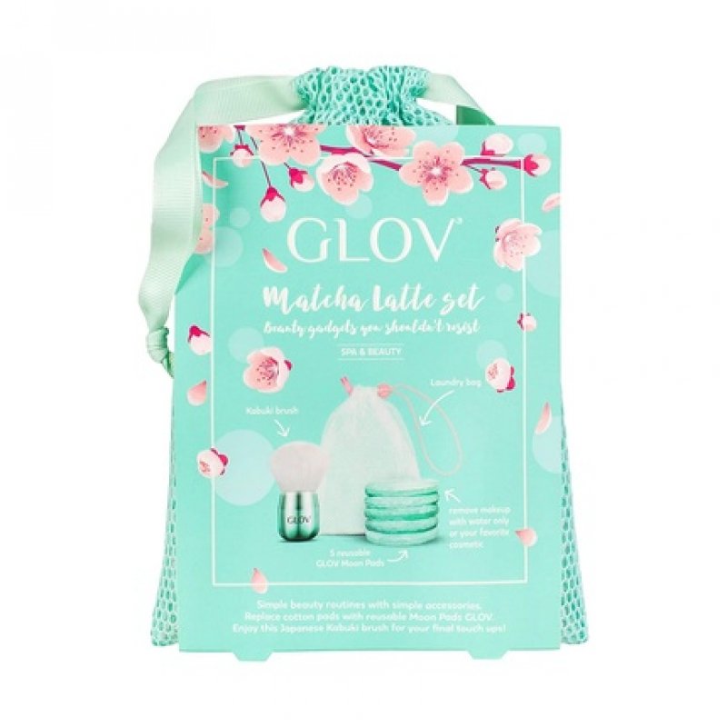 Washable Makeup Remover Pads with Kabuki Brush Gift Set