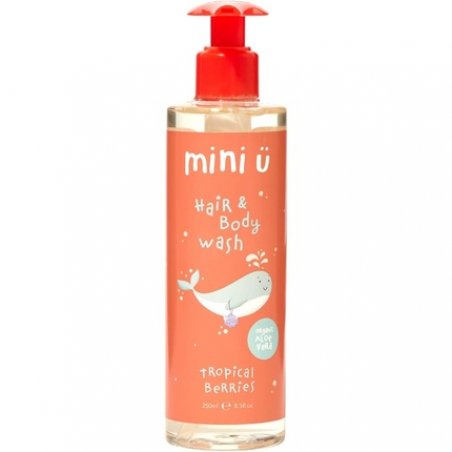 Mini U Tropical Berries Hair & Body Wash for Children - 250ml