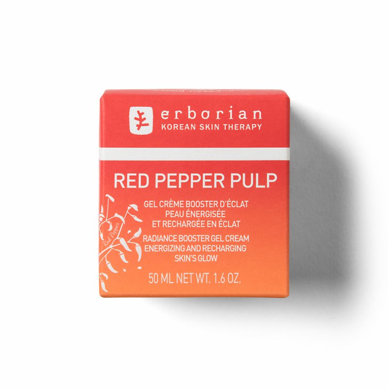 Erborian Red Pepper Pulp 50ml Radiance Booster Facial Gel Cream - Korean Skincare