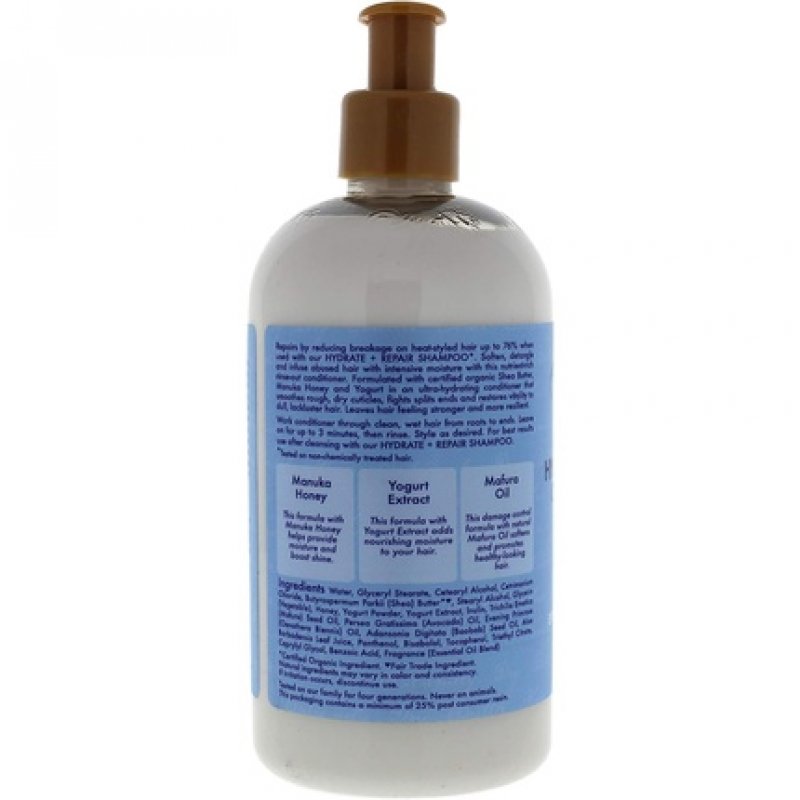 Shea Moisture Manuka Honey and Yogurt Hydrate Plus Repair Conditioner 13oz