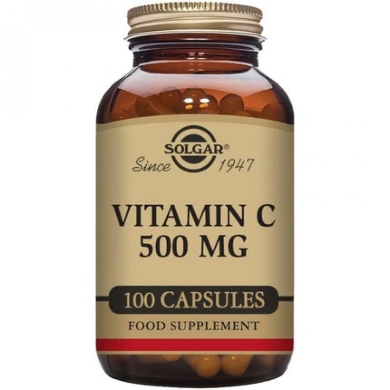 Solgar 500mg Vitamin C Vegetable Capsules Seasonal Immunity Support Potent Antioxidant Reduces Tiredness and Fatigue