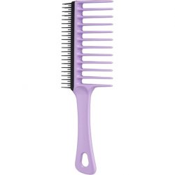 Tangle Teezer Wide Tooth Comb for 3C to 4C Hair Lilac and Black