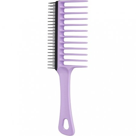 Tangle Teezer Wide Tooth Comb for 3C to 4C Hair Lilac and Black