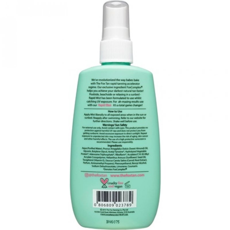 The Fox Tan Rapid Tanning Mist 120ml