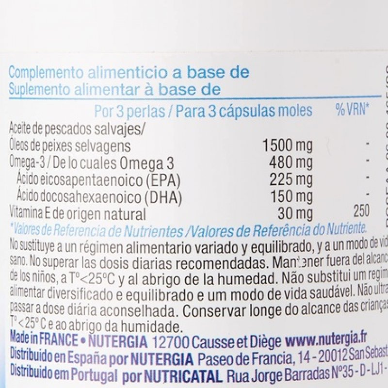 Nutergia ERGY 3 180 Pearls Black Standard