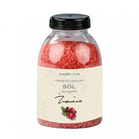 Soap&Friends Cranberry Bath Salt 250g
