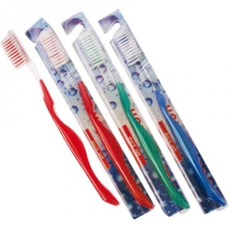 Dr. Clio Clean Action Hand Toothbrush Colorful Tooth Brush Teeth