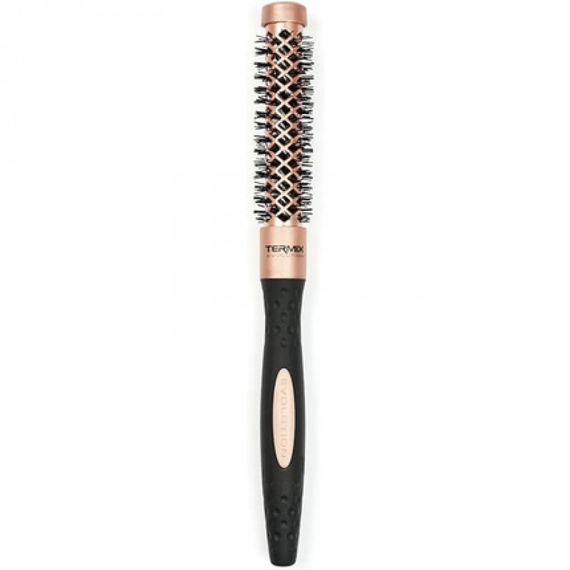 Professional Round Hair Brush Termix Evolution Gold Rose 17cm