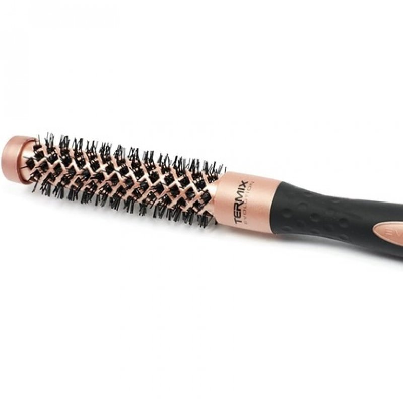 Professional Round Hair Brush Termix Evolution Gold Rose 23cm