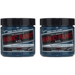 Manic Panic Siren's Song Classic Creme Vegan Cruelty Free Green Semi Permanent Hair Dye 118ml