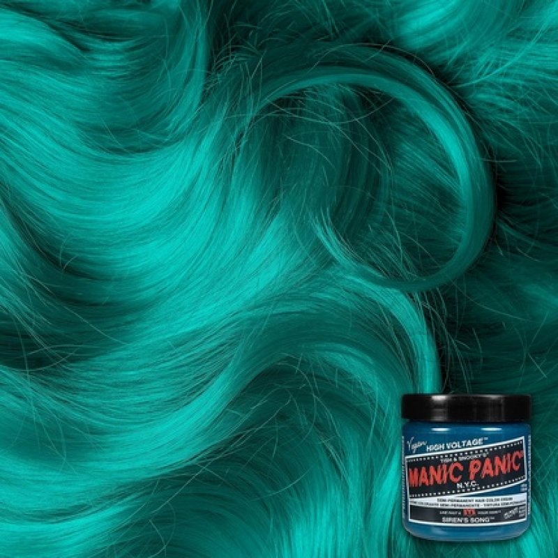 Manic Panic Siren's Song Classic Creme Vegan Cruelty Free Green Semi Permanent Hair Dye 118ml