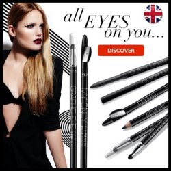 Long-Lasting Black Eye Liner Precision Pencil Winged Kohl Kajal UK