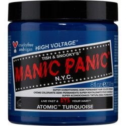 Manic Panic High Voltage Classic Cream Formula Hair Dye 8oz Atomic Turquoise