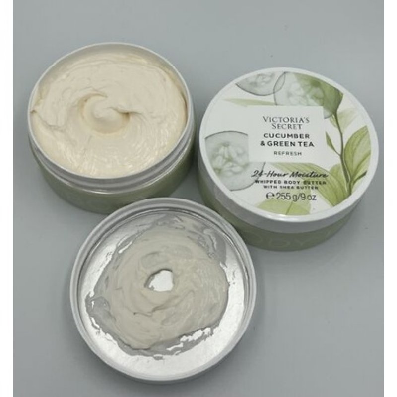 Victoria's Secret Whipped Body Butter with Cucumber & Green Tea 9 Ounces