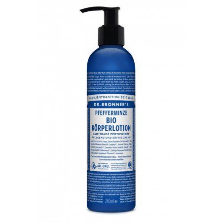 Dr. Bronner's Organic Peppermint Lotion 236ml