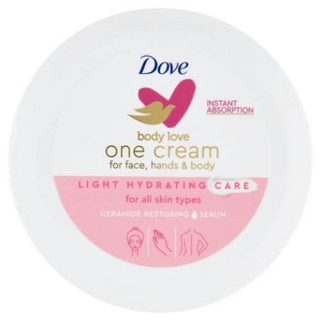 Dove Body Love One Cream for Dry Skin Light Hydration Instantly Absorbed 250ml