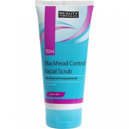 Beauty Formulas Facial Scrub Blackhead Control 150ml