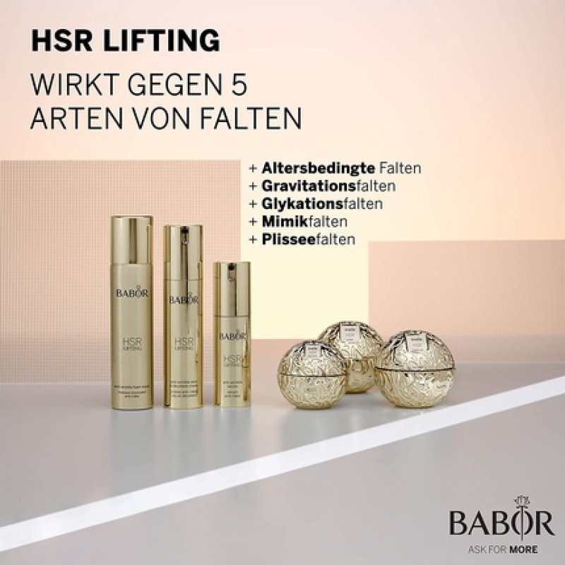 BABOR HSR LIFTING Serum Anti-Aging with Hyaluronic Acid and Panthenol 30ml