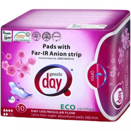Gentle Day Daytime Sanitary Pads with Anion Strips
