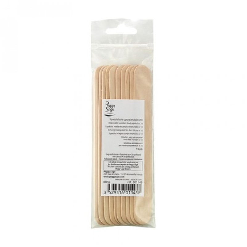 Peggy Sage Disposable Wooden Body Spatula 15cm