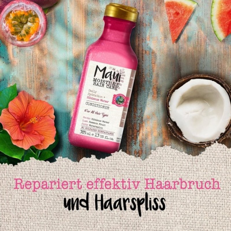 Maui Moisture Lightweight Hydration Hibiscus Water Conditioner for All Skin Types 385ml