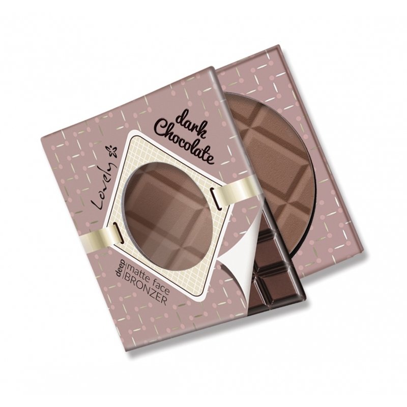 Lovely Makeup Dark Chocolate Powder Bronzer Matte