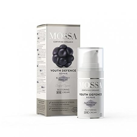 MOSSA Natural Renewing Eye Cream with Blackberry Omega-3-6 Fatty Acids 15ml