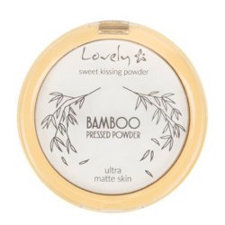 LOVELY Bamboo Pressed Powder Translucent Mattifying Pressed Powder