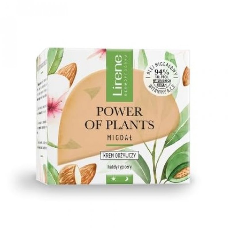 Lirene Power of Plants Almond Care Cream 50ml