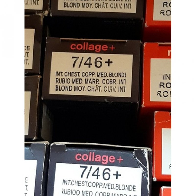 Lakme Collage Intense Creme Hair Color 6/46 Int Chestnut Copper Medium Blonde