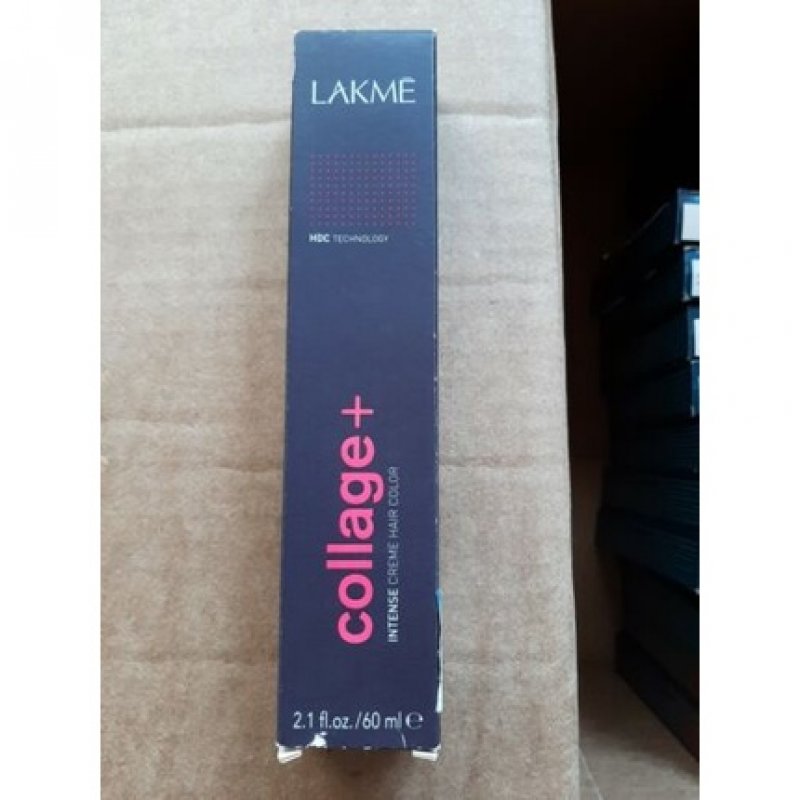 Lakme Collage Intense Creme Hair Color 6/46 Int Chestnut Copper Medium Blonde