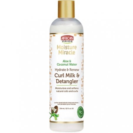 African Pride Moisture Miracle Milk and Detangler 12oz