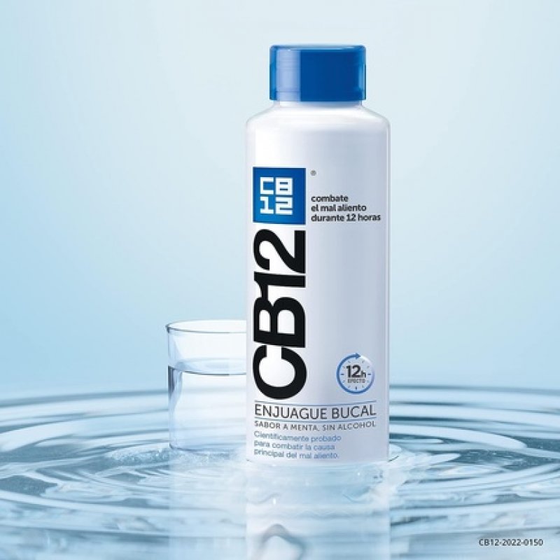 CB12 Safe Breath Rinse Mint Menthol 250ml