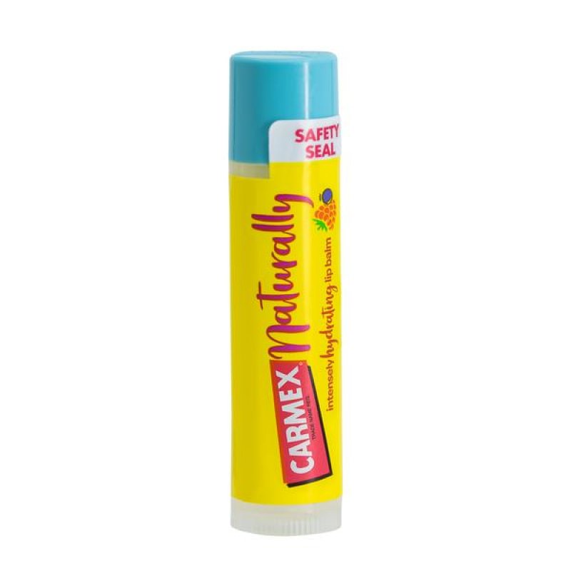 Carmex NATURALLY Berry Lip Balm Natural Hydrating Moisturising Stick 4.25g