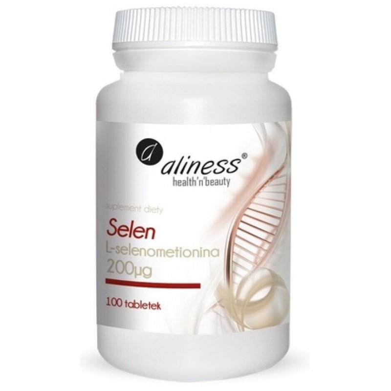 Aliness Selenium L-Selenomethionine 200mcg 100 Tablets