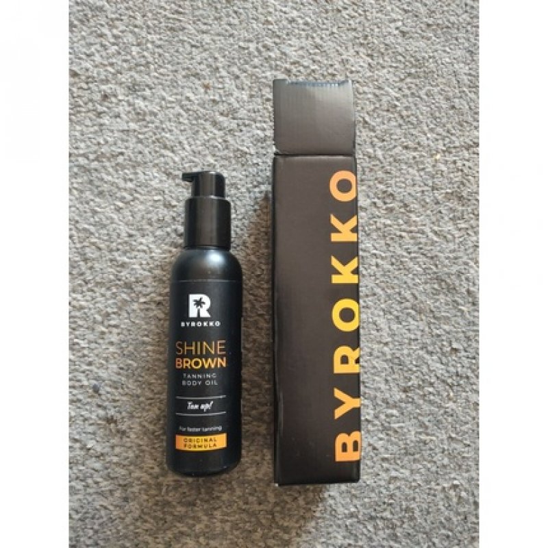 BYROKKO Shine Brown Oil Tanning Body Oil Original Formula 150ml