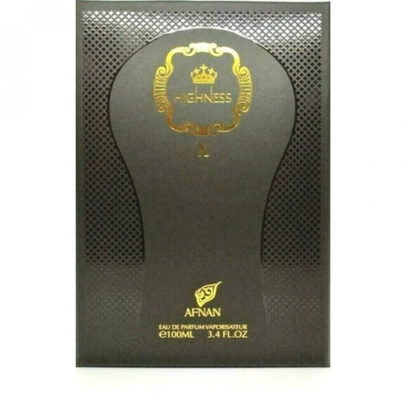 Afnan Highness X Brown for Men Eau De Parfum Spray 3.4 Ounce
