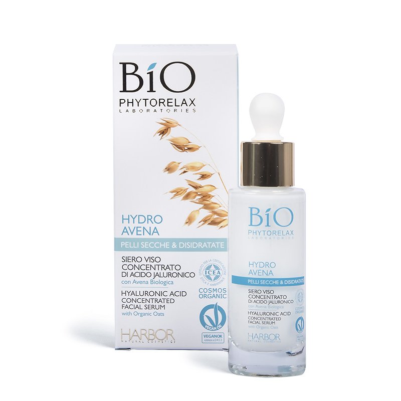 Phytorelax Laboratories Hyaluronic acid concentrated facial serum hydro avena 30 ml