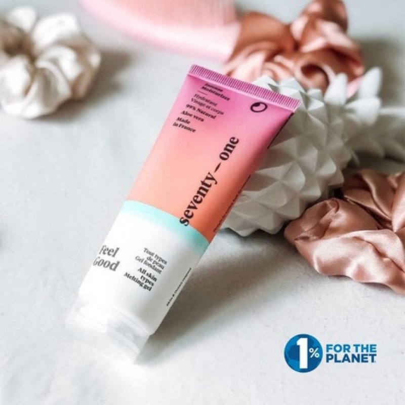 SeventyOne Percent Feel Good Moisturising Melting Gel for Face and Body with Aloe Vera 75ml