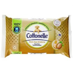 Cottonelle Moist My Spa Experience with a Touch of Cashmere & Shea Butter with Gentle Scent 42 Tissues