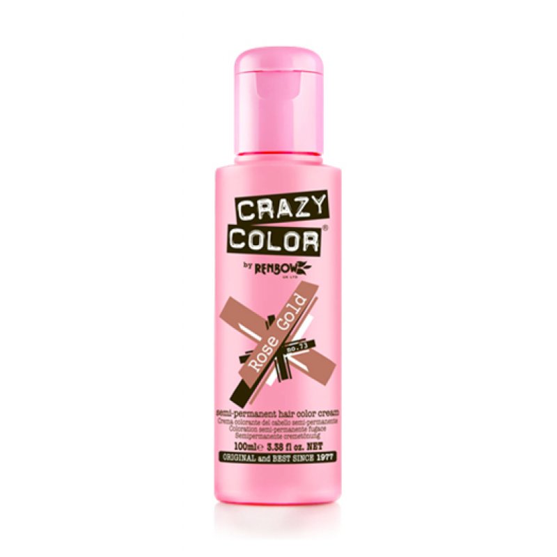 Crazy Color Rose Gold Hair Dye 100ml