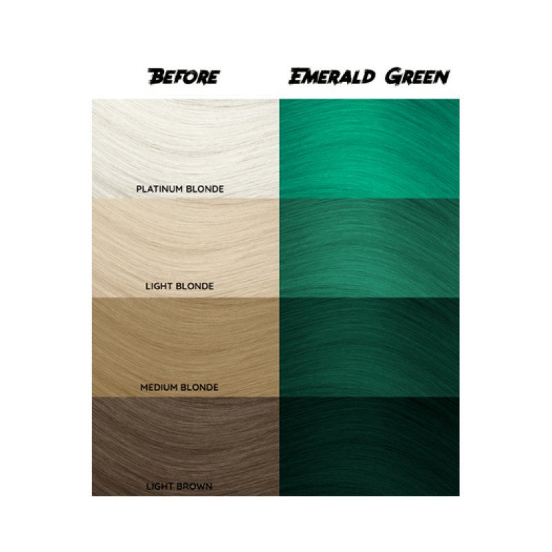 CRAZY COLOR Emerald Green 100 ml