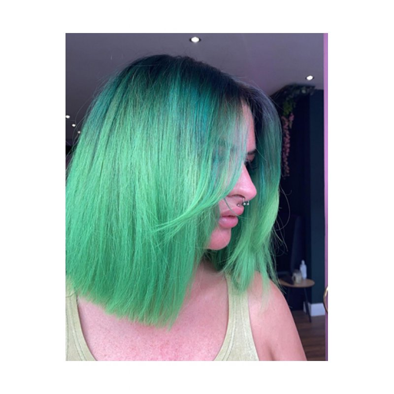 Crazy Colour Semi Permanent Hair Dye 100ml Emerald Green