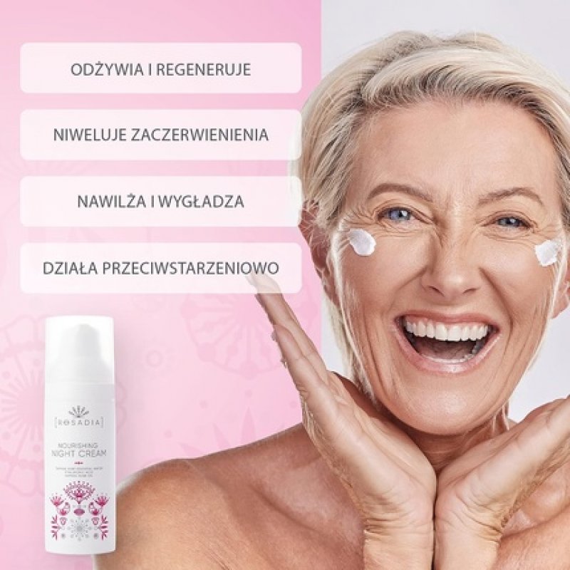 Sylveco Rosadia Nourishing Face Cream for Night 50ml