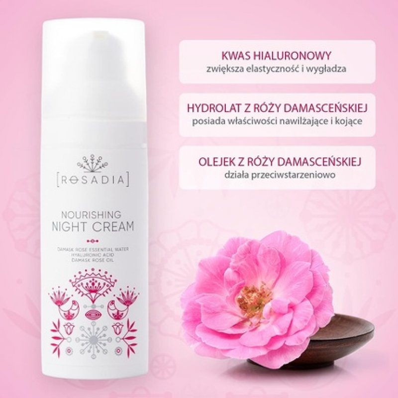 Sylveco Rosadia Nourishing Face Cream for Night 50ml