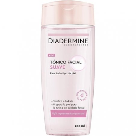 Diadermine Gentle Facial Toner 200ml Refresh Moisturise Soften for All Skin Types