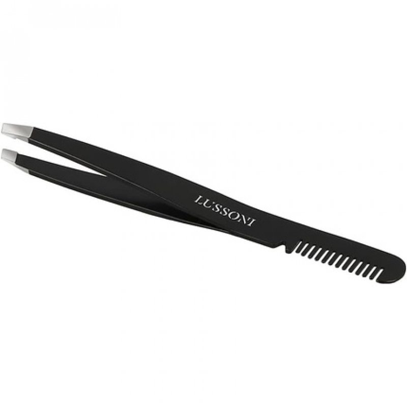 Lussoni Mu Acc Slant Tweezers With Comb 10g