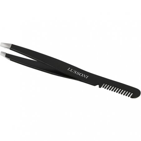 Lussoni Mu Acc Slant Tweezers With Comb 10g