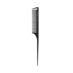 TB Tools for Beauty Lussoni Lift Tail Carbon Comb with Fine Teeth 214
