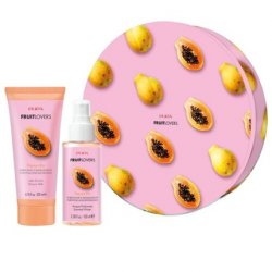 Pupa Kit Fruit Lovers Iii With Shower Milk And Scented Water - Papaya